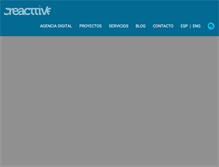 Tablet Screenshot of creacttive.com
